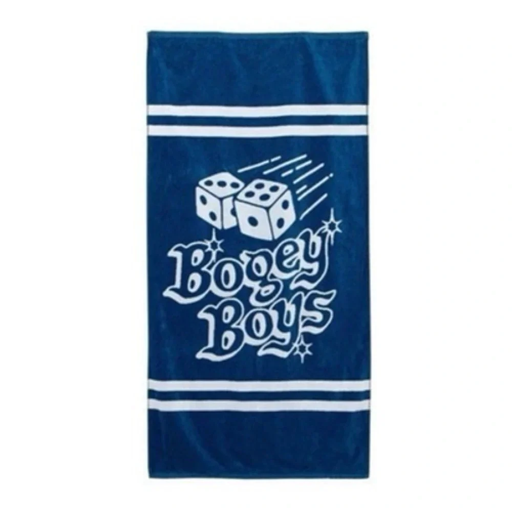 Bogey Boys Macklemore Vegas Pool Towel Blue Dice Beach Golf Hypebeast 58x30